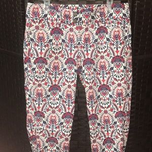Multi colored original crop loft pants
